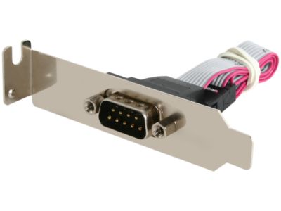 StarTech 9-pin Serial to 10-pin Header Slot Plate with Low Profile Bracket Model PLATE9MLP
