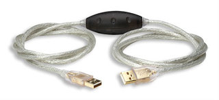 CABLE USB DATA BRIDGE V2.0 BLISTER
