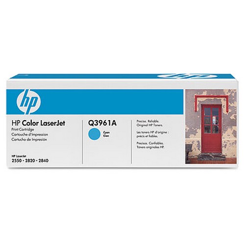 TONER CYAN P/LASERJET COLOR 2550, 2840, 2820, REND. 4000 PAGS