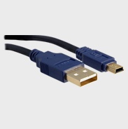 CABLE USB A/M-MINI 5 PINES B/M 6FT, USBA5