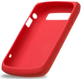 FUNDA DE SILICON PARA BLACKBERRY MOD. 8520 GEMINI COLOR NARANJA