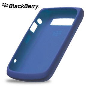 FUNDA DE SILICON PARA BLACKBERRY MOD. 8520 GEMINI COLOR AZUL