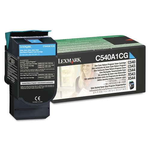 TONER CYAN LEXMARK PARA C540, C543, C544