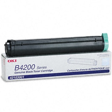 TONER NEGRO OKIDATA P/B4100, B4200, B4250, B4300, B4350