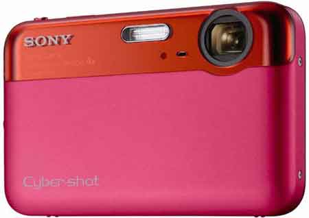 CAMARA DIGITAL SONY DSC-J10, 16.1 Mpx 4x ZOOM, LC 2.5, ROJA