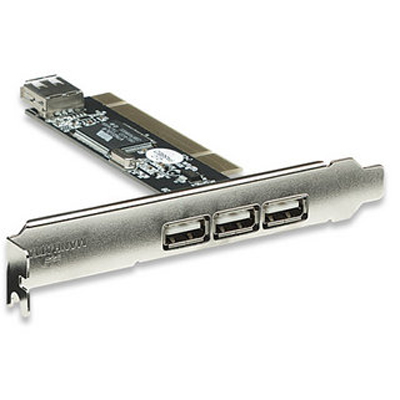 TARJETA USB V2, 3+1 PTOS PCI