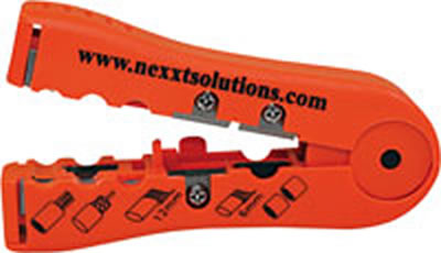 NEXXT SOLUTIONS AW250NXT09 PELADORA Y CORTADORA DE CABLES / ROJO