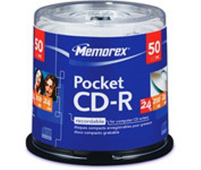 Memorex - 50 x CD-R (8cm) - 185 MB ( 21 minutos ) 16x