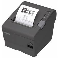 MINIPRINTER TM-T88V-834, EPSON TERMICA PARALELA, USB COLOR NEGRA