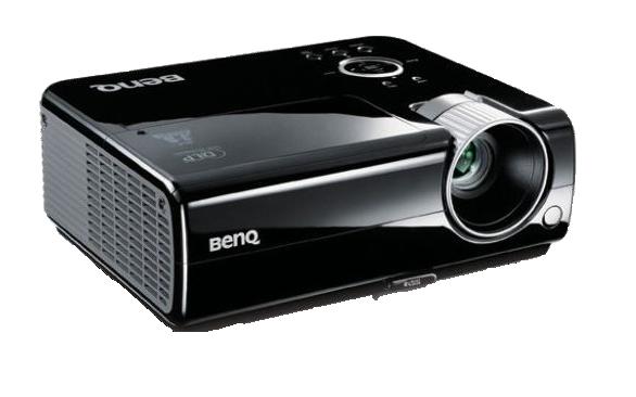 PROYECTOR BENQ 2800 ANSI LUMENES, WXGA (1280X800), COLOR NEGRO 2.3 KGS., DLP, CONT. 40001, LAMPARA 190W,