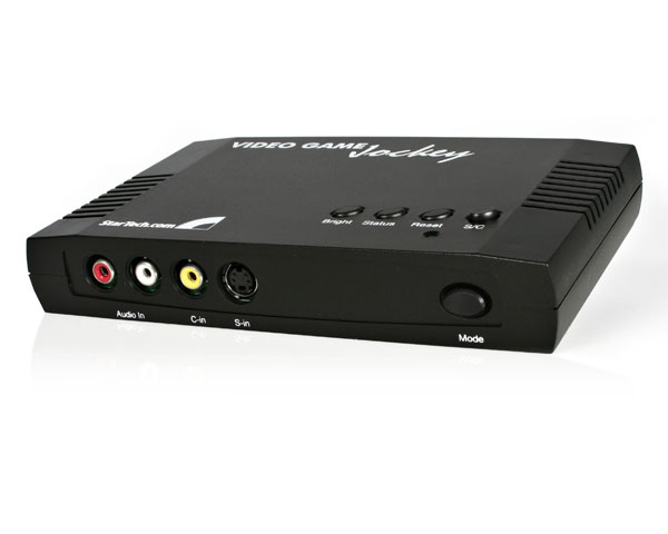 Compuesto StarTech y S-Video a Video Converter VGA para Monitores COMP2VGA VGA Interface