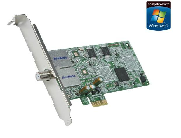 AVerMedia AVerTVHD Dúo PCTV Tuner (A188) MTVHDDUET PCI-Express x1 Interfaz