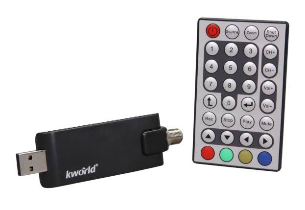 KWorld TV híbrida palo UB445-U interfaz USB 2.0