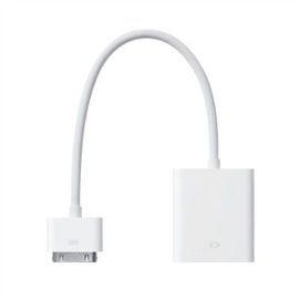 Apple iPad Dock Connector to VGA Adapter MC552ZM/A