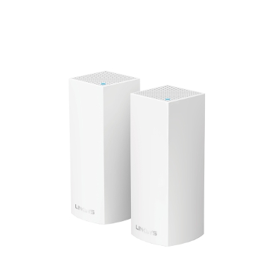 LINKSYS VELOP WIFI EN MALLA/ROUTER/ACC/AC4400/TRI-BANDA/2PZAS WHW0302