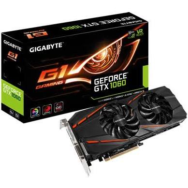 GIGABYTE VC GV-N1060G1GAM-6GD R2 GTX 1060 G1  D5 192B PCIE HDMI/3xDP/DVID10