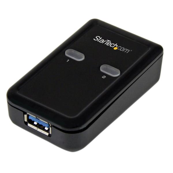 Conmutador Interruptor Compartidor USB 3.0 Sharing Switch - 1 Periférico - 2 Computadoras