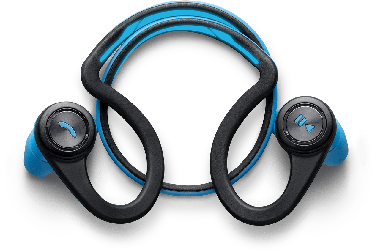 AUDIFONOS BACKBEAT FIT/AZUL/PLANTRONICS RESISTENTE AL AGUA Y SUDOR