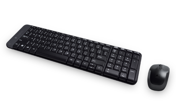 LOGITECH BD MK220 KIT INALAMBRICO 2 EN 1 KB + MS NEGRO